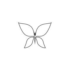 butterfly icon vector illustration design