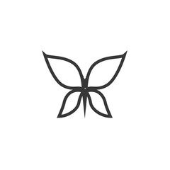 butterfly icon vector illustration design