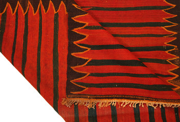 Old and modern Persian Colourful Arabesque and handmade carpet, rug gelim, and Gabbeh with the...