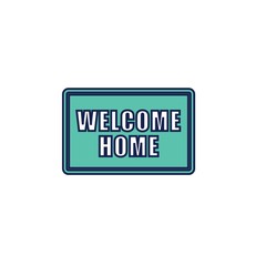 welcome home icon vector illustration design