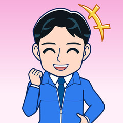 スーパーの社員