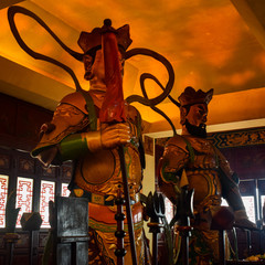 The Chin Swee Caves Temple is a Taoist temple in Genting Highlands, Pahang, Malaysia, scenery from...
