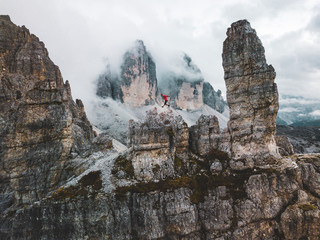 il salto delle Tre Cime di Lavaredo