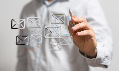 Mail Communication Connection message to mailing