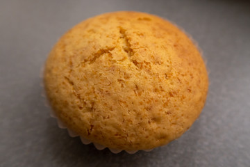 Homemade muffins cooked during the confirmation of the covid-19 virus