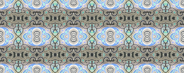 Seamless ornament. Decoration. Abstract background. Seamless texture. Creative background. Seamless background. Modern style. Abstract texture. Duplicate elements. Texture for wallpaper and fabric