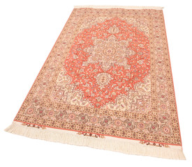 Old and modern Persian Colourful Arabesque and handmade carpet, rug gelim, and Gabbeh with the...