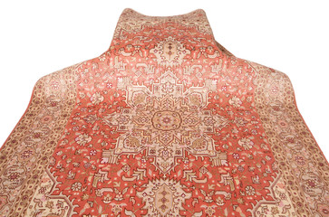 Old and modern Persian Colourful Arabesque and handmade carpet, rug gelim, and Gabbeh with the...