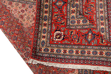 Old and modern Persian Colourful Arabesque and handmade carpet, rug gelim, and Gabbeh with the...