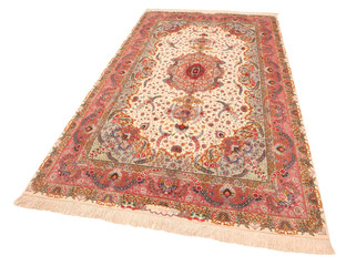 Old and modern Persian Colourful Arabesque and handmade carpet, rug gelim, and Gabbeh with the...
