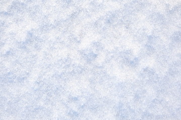 White Snow Texture Background in the Winter.
