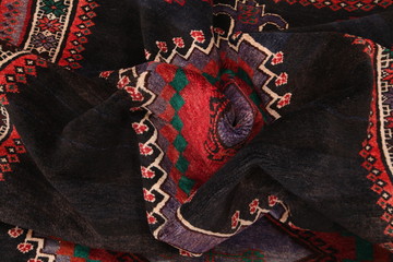 Old and modern Persian Colourful Arabesque and handmade carpet, rug gelim, and Gabbeh with the...