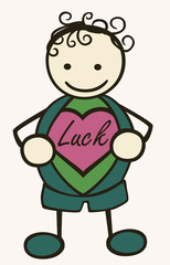 Man_Luck discovered in the heart_by jziprian