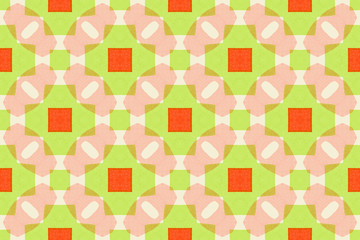 geometric textile design seamless repeat pattern illustration.