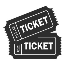 Tickets vector icon
