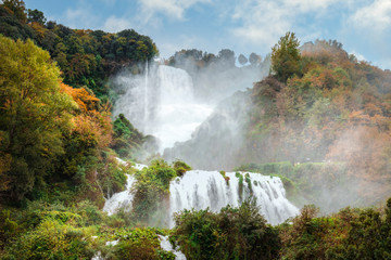 MArmore Falls, Terni province, Umbria, Italy