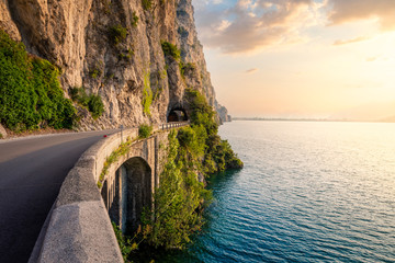 Garda Lake, Italy - obrazy, fototapety, plakaty