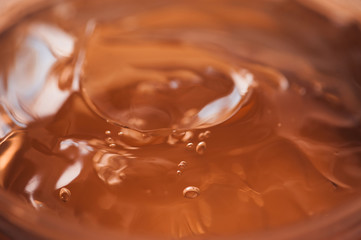 Moisturizing jelly cream with aloe vera closeup. Korean cosmetics. Skin care. Cosmetology. Selective focus.