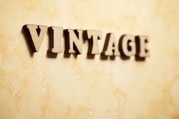 Vintage text view