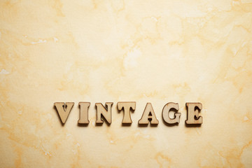 Vintage text view