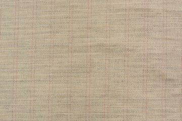 The beige tissue is close to the white and red cells. The large texture of linen fabric is useful as a background.