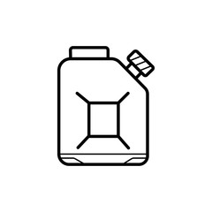 jerrycan oil icon vector illustration