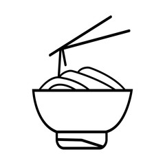 noodles icon vector from china