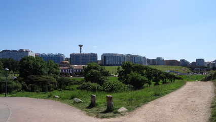 A Coruna is a city on the North of Spain