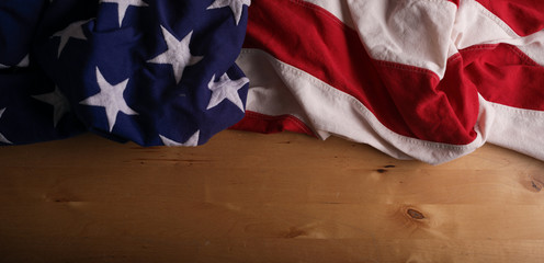 United States of America flag background