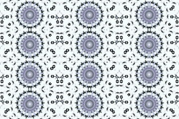 geometric textile design seamless repeat pattern illustration.