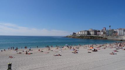 Obraz premium A Coruna is a city on the North of Spain