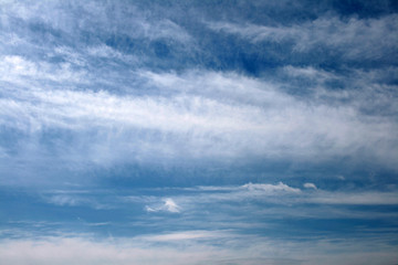 Fototapeta na wymiar beautiful clouds in the Polish sky