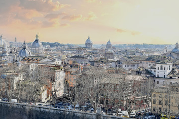 Rome in February 2020