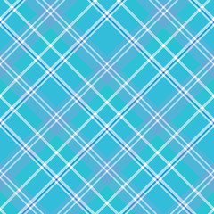 Fototapeta na wymiar Seamless pattern in interesting cute blue and white colors for plaid, fabric, textile, clothes, tablecloth and other things. Vector image. 2