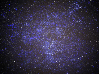 Night sky with stars as background