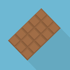 chocolate bar icon- vector illustration