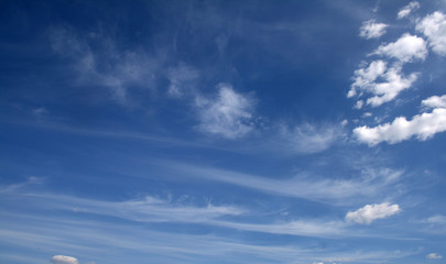 
beautiful clouds in the Polish sky
