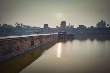 Angkor Wat and the sunrise