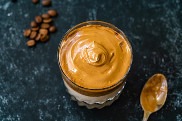 Dalgona Coffee / Whipped Creamy Fluffy and Trendy / Tiktok Instant Coffee Powder. Korean Beverage.