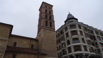 Fototapeta na wymiar Leon is a beautiful historic city in Spain