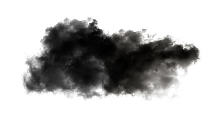 black smoke on black background