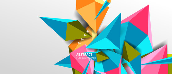 Trendy simple triangle abstract background, dynamic motion concept. Vector Illustration For Wallpaper, Banner, Background, Card, Book Illustration, landing page