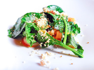 French Scallop with pepper and mushrooms