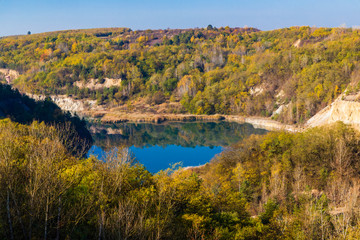 Gold mine near village of Rudabanya in Northern Hungary with a site of remains Rudapithecus Hungaricus, Hungary