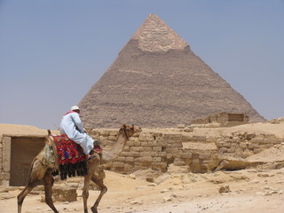 Egypt. The pyramid complex of Giza