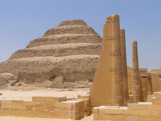 Egypt. The Djoser pyramid