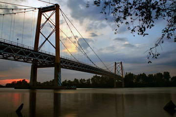 bridge over the river