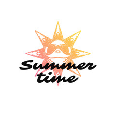 Typography summer holidays t-shirt design vector illustration.