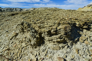 Rock formations at the Ah-shi-sle-pah Wash, Wilderness Study Area, New Mexico