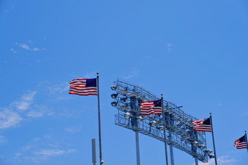 
Baseball Stadium. USA, Los Angeles, July 2019.
Sports facility for publications and web design